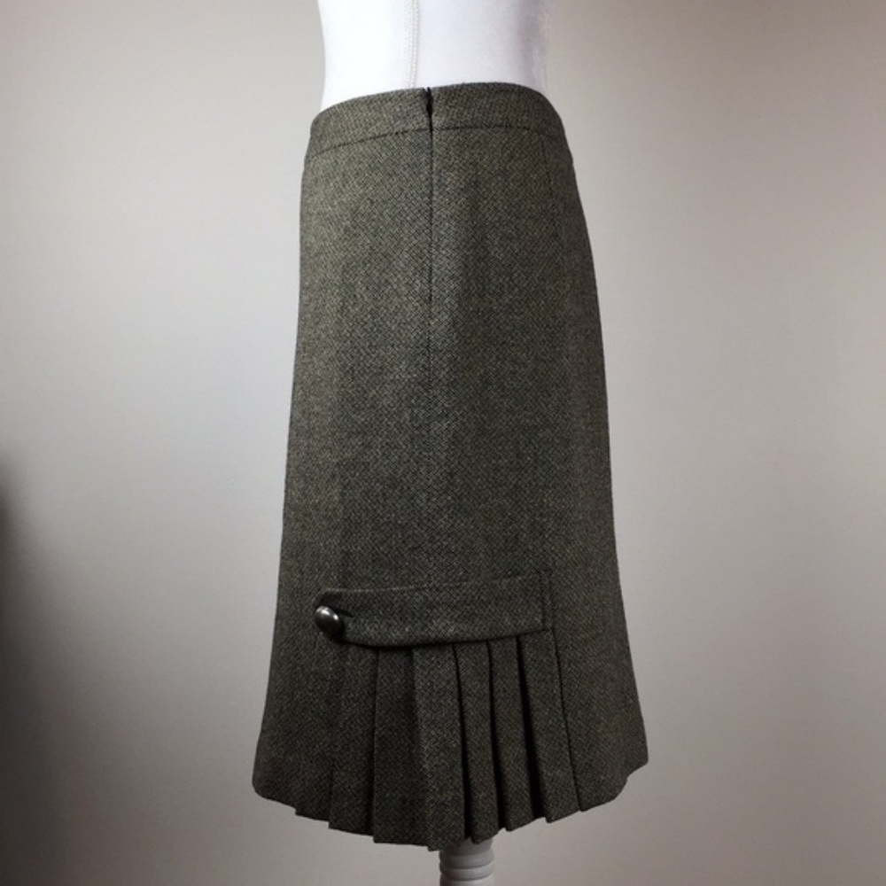 Wool Banana Republic Tweed Trumpet Pencil Skirt - Picture 3 of 8